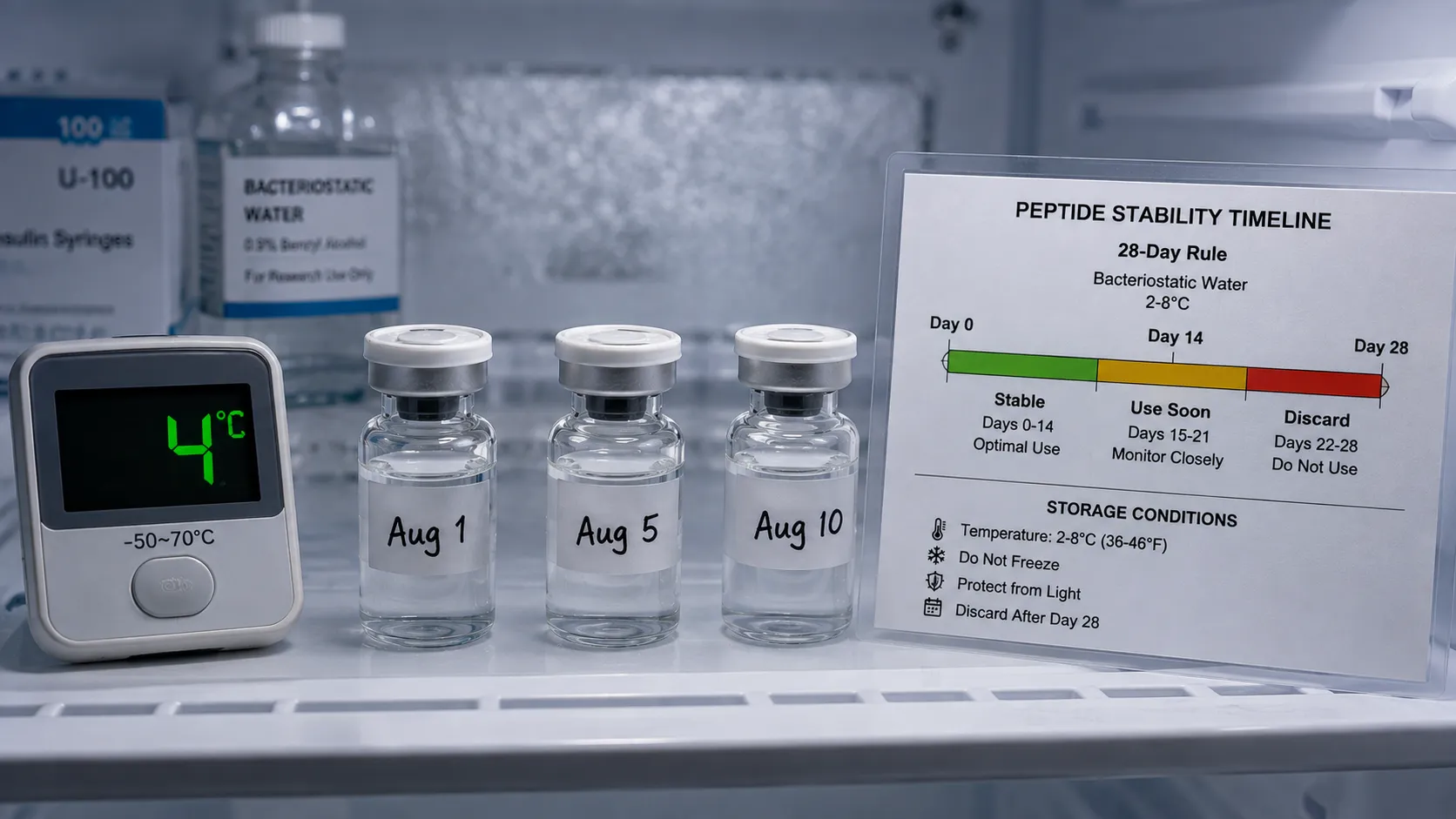 How Long Do Peptides Last After Reconstitution?