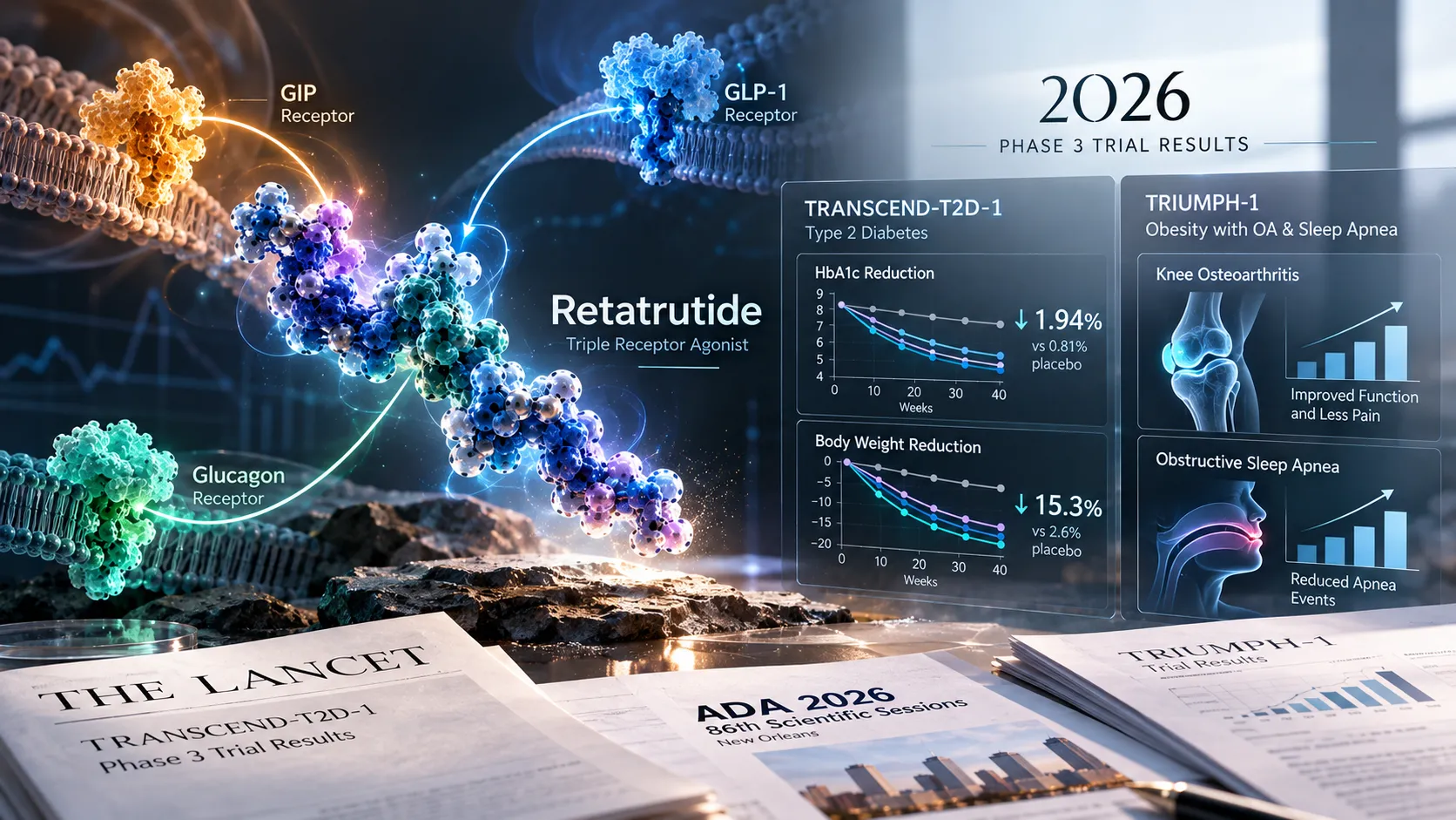 What the 2026 Retatrutide Trial Data Actually Shows