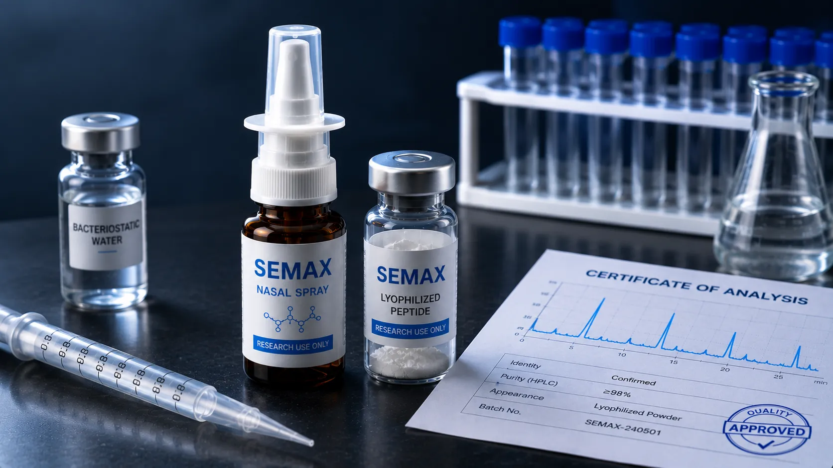 Semax Nasal Spray: Dosing, Mixing & Storage Research Guide